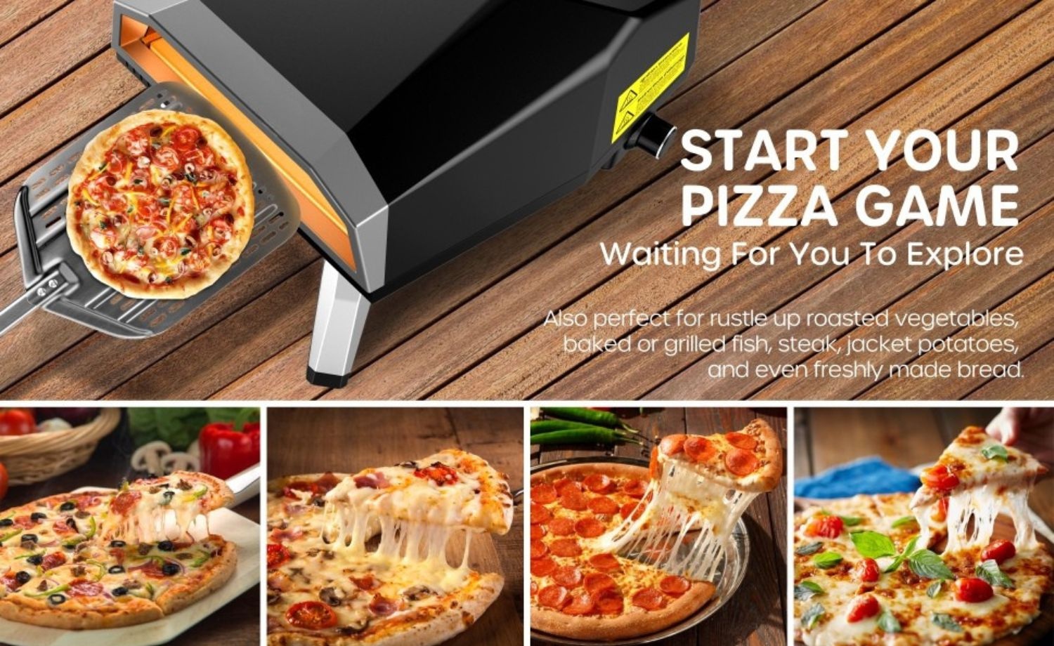 12-Inch Gas Pizza Oven: image 2