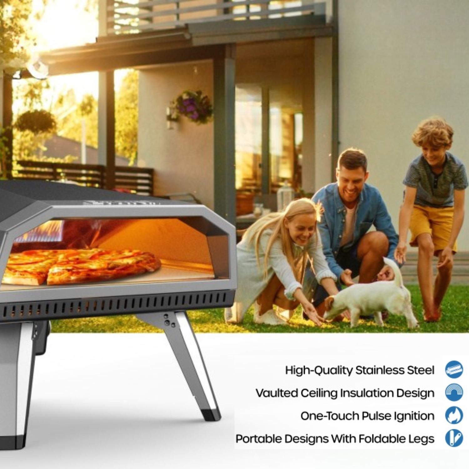 12-Inch Gas Pizza Oven: image 7