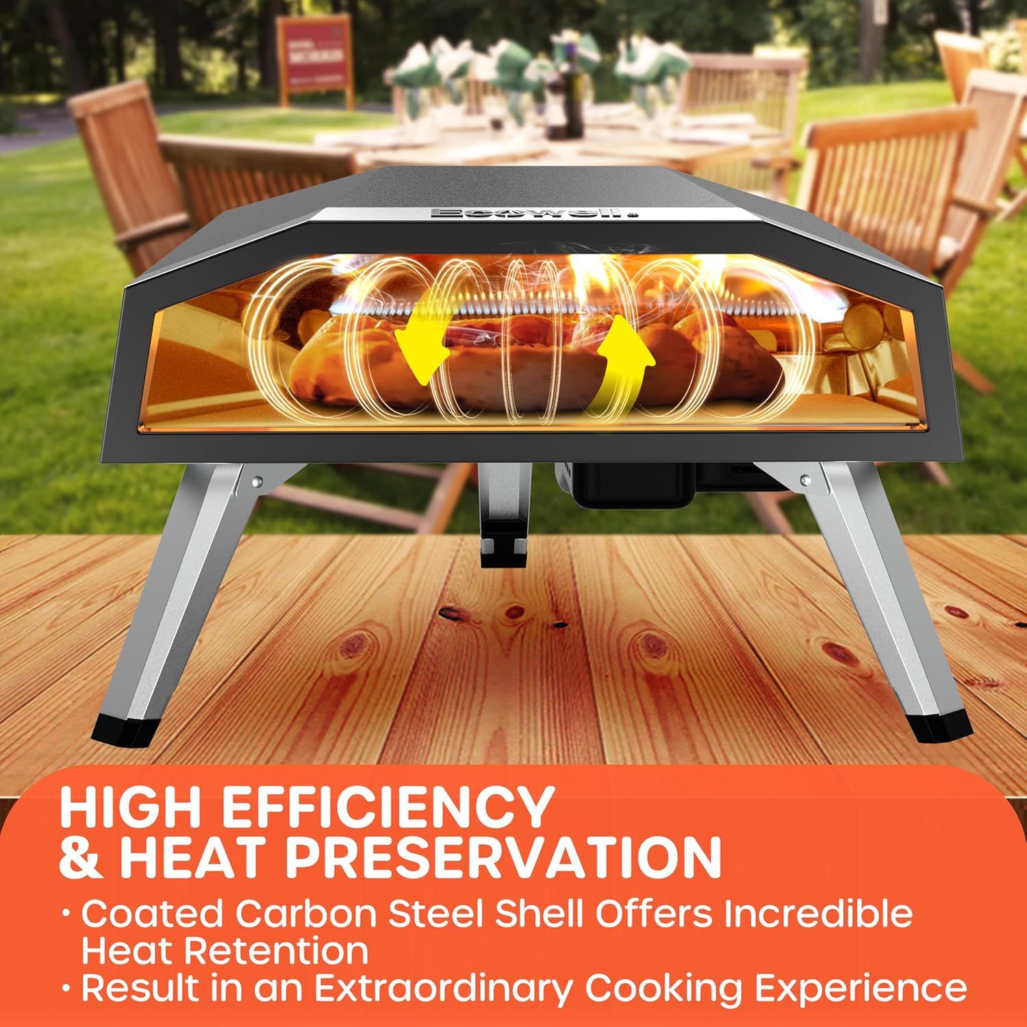 12-Inch Gas Pizza Oven